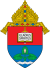 Coat of arms of the Archdiocese of Nueva Segovia